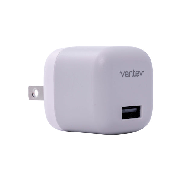 Ventev Wall Charger with Lightning Cable 3.3ft 12W White