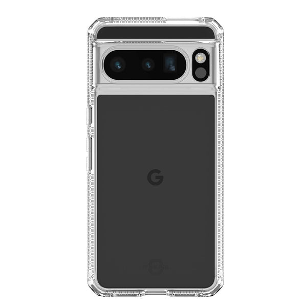 ITSKINS Hybrid_R Clear Clear Case Transparent for Google Pixel 8 Pro