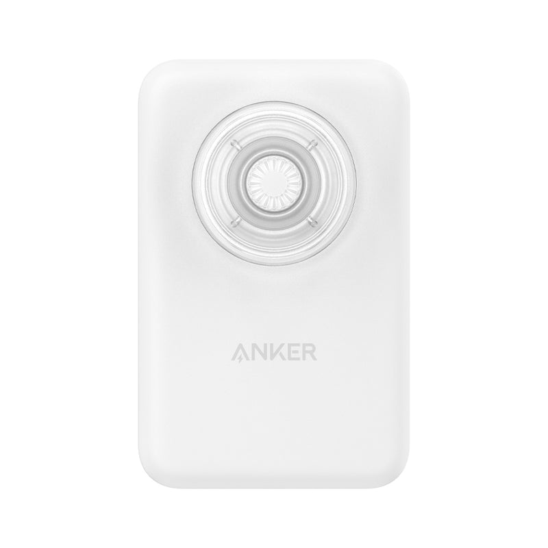 PopSockets Anker MagGo Wireless 7.5W 5000mAh Battery Pack Clear