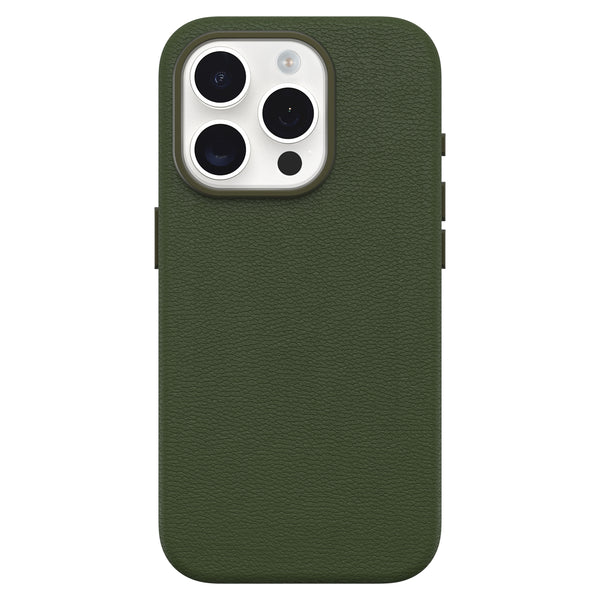 OtterBox Symmetry Cactus Leather MagSafe Case Cactus Grove for iPhone 15 Pro