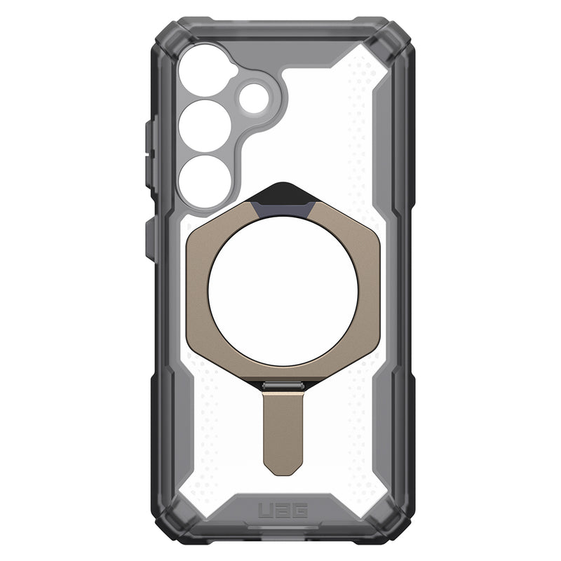 UAG Plasma XTE Rugged Kickstand Case w/Magnet Ash/Titanium for Samsung Galaxy S25