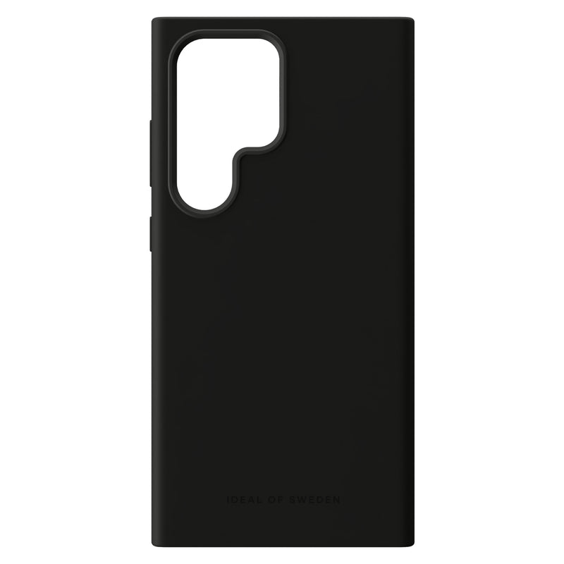Ideal of Sweden Silicone Case Compatible w/MagSafe Black for Samsung Galaxy S24 Ultra
