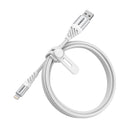 OtterBox Charge/Sync Lightning Premium Cable 4ft White/Silver