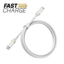 OtterBox Charge/Sync USB-C to USB-C Fast Charge Cable 4ft White