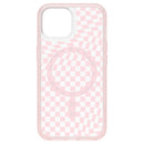 OtterBox Symmetry Clear MagSafe Case Exclusive Holiday Checkmate for iPhone 15/14/13