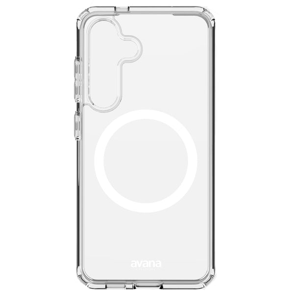 Avana Ice Case Clear Compatible w/MagSafe for Samsung Galaxy S24