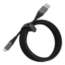 OtterBox Charge/Sync USB-A to USB-C Premium Cable 10ft Black