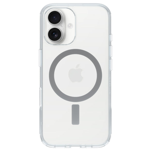 OtterBox Symmetry Clear Magnets with Camera Control for iPhone 16