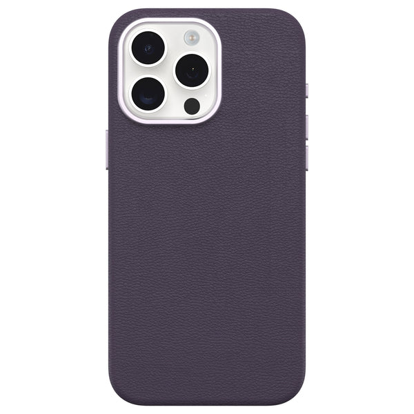 OtterBox Symmetry Cactus Leather Case Plum Luxe for iPhone 15 Pro Max