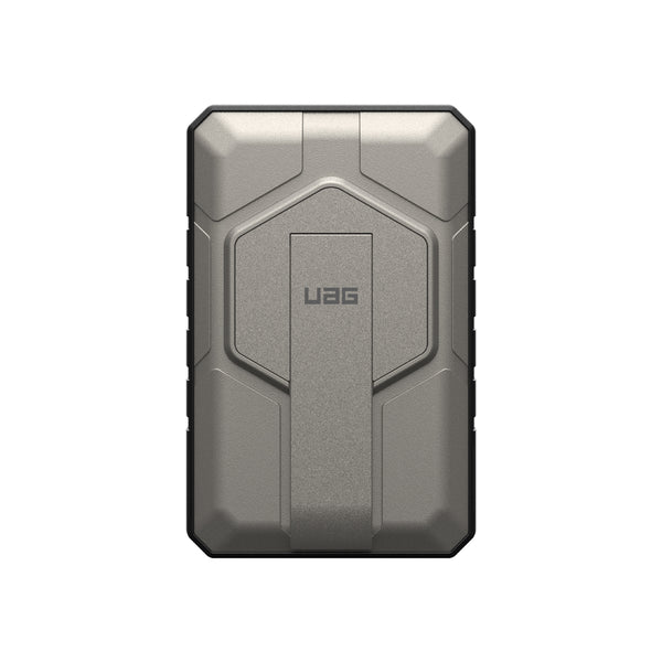 UAG Rugged Battery Pack with Kickstand for MagSafe 10K mAh 20W Black/Titanium