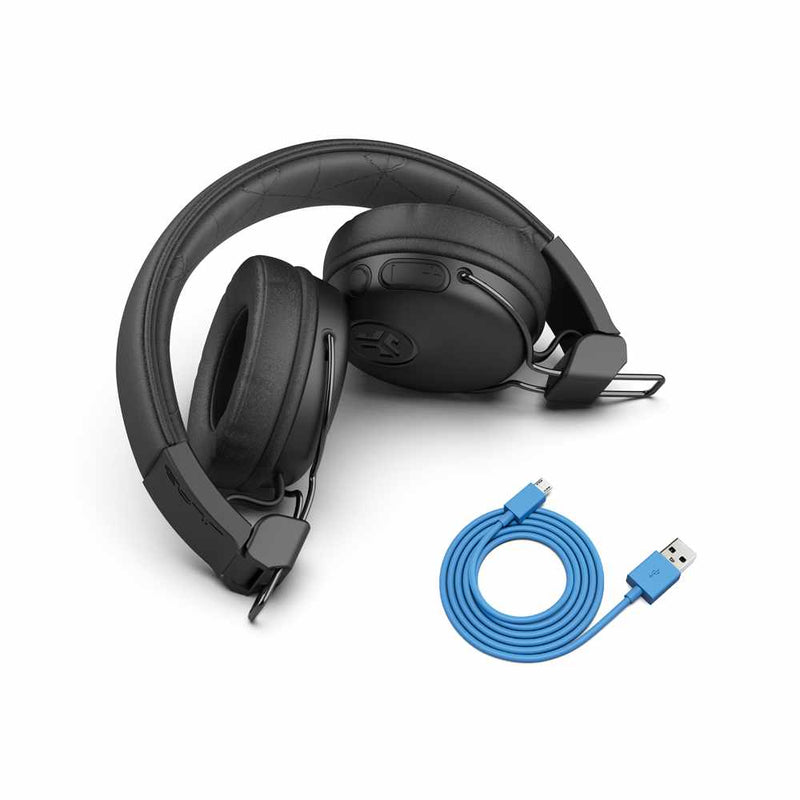 JLab Studio Bluetooth Wireless On-Ear Headphone Black