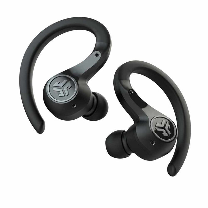 JLab Epic Air Sport True Wireless Earbuds Black with Noise Cancellation