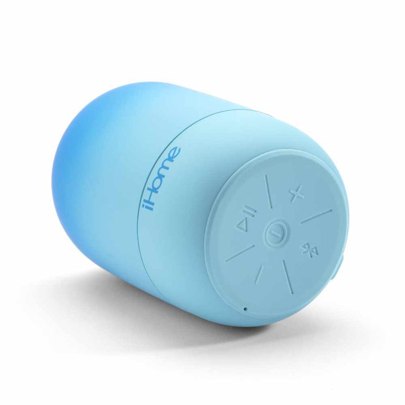 iHome Bluetooth PlayFade Rechargeable Water Resistant Speaker Blue