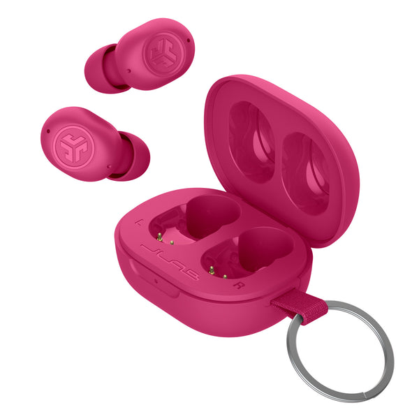 JLab JBuds Mini True Wireless Earbuds Pink